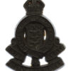 Royal Army Ordnance Corps (R.A.O.C.) WW2 Plastic Economy Cap Badge