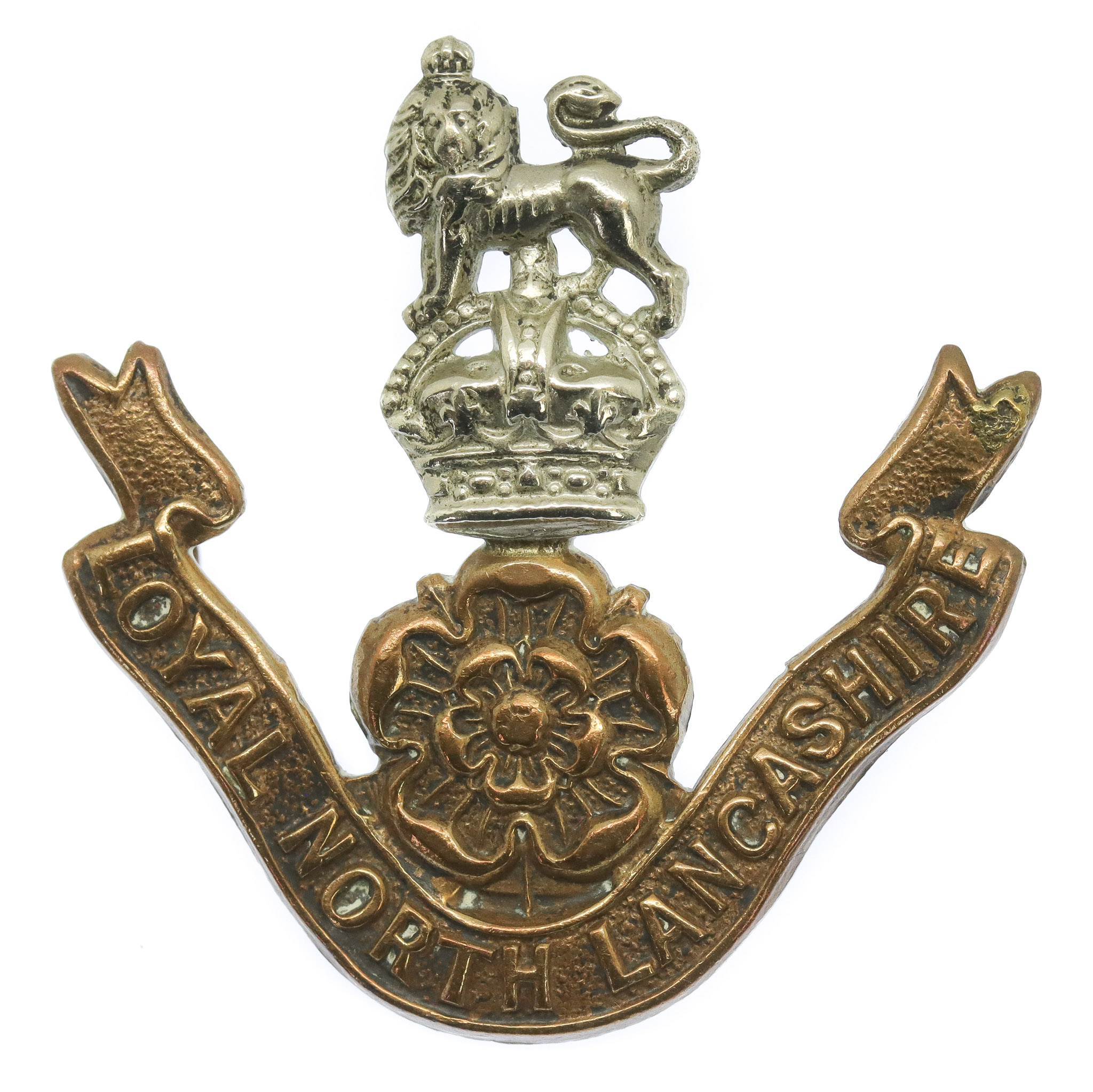 Edwardian Loyal (North Lancashire) Regiment Cap Badge