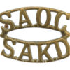South African Army Ordnance Corps (S.A.O.C./S.A.K.D.) Shoulder Title