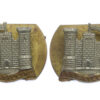Pair of 5th Royal Inniskilling Dragoon Guards Collar Badge