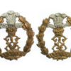 Pair of Middlesex Regiment Collar Badges