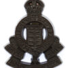 Royal Army Ordnance Corps (R.A.O.C.) WW2 Plastic Economy Cap Badge