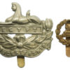 Gloucestershire Regiment Cap Badge & Back Cap Badge