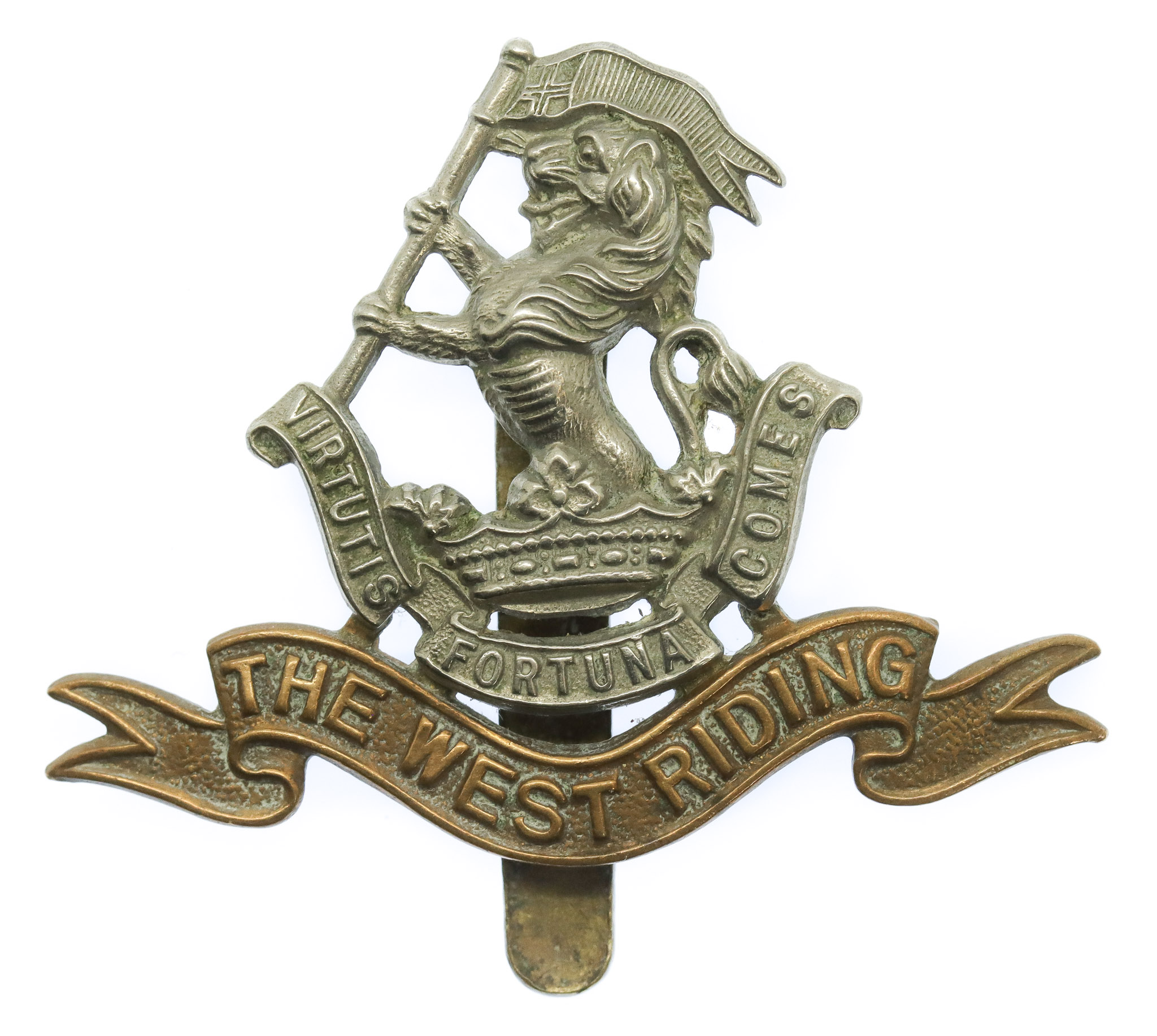 West Riding Regiment (Duke of Wellington's) Cap Badge