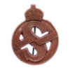 Salvage Steward WW2 Red Plastic Economy Lapel Badge