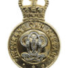 The Queen's Own Hussars Anodised (Staybrite) Cap Badge