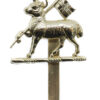 The Queen's (Royal West Surrey Regiment) Anodised (Staybrite) Beret Badge