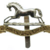 The Queen's Own Hussars Anodised (Staybrite) Cap Badge