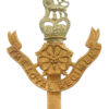 The Loyal Regiment (North Lancashire) Bi-Metal Cap Badge - Queen's Crown