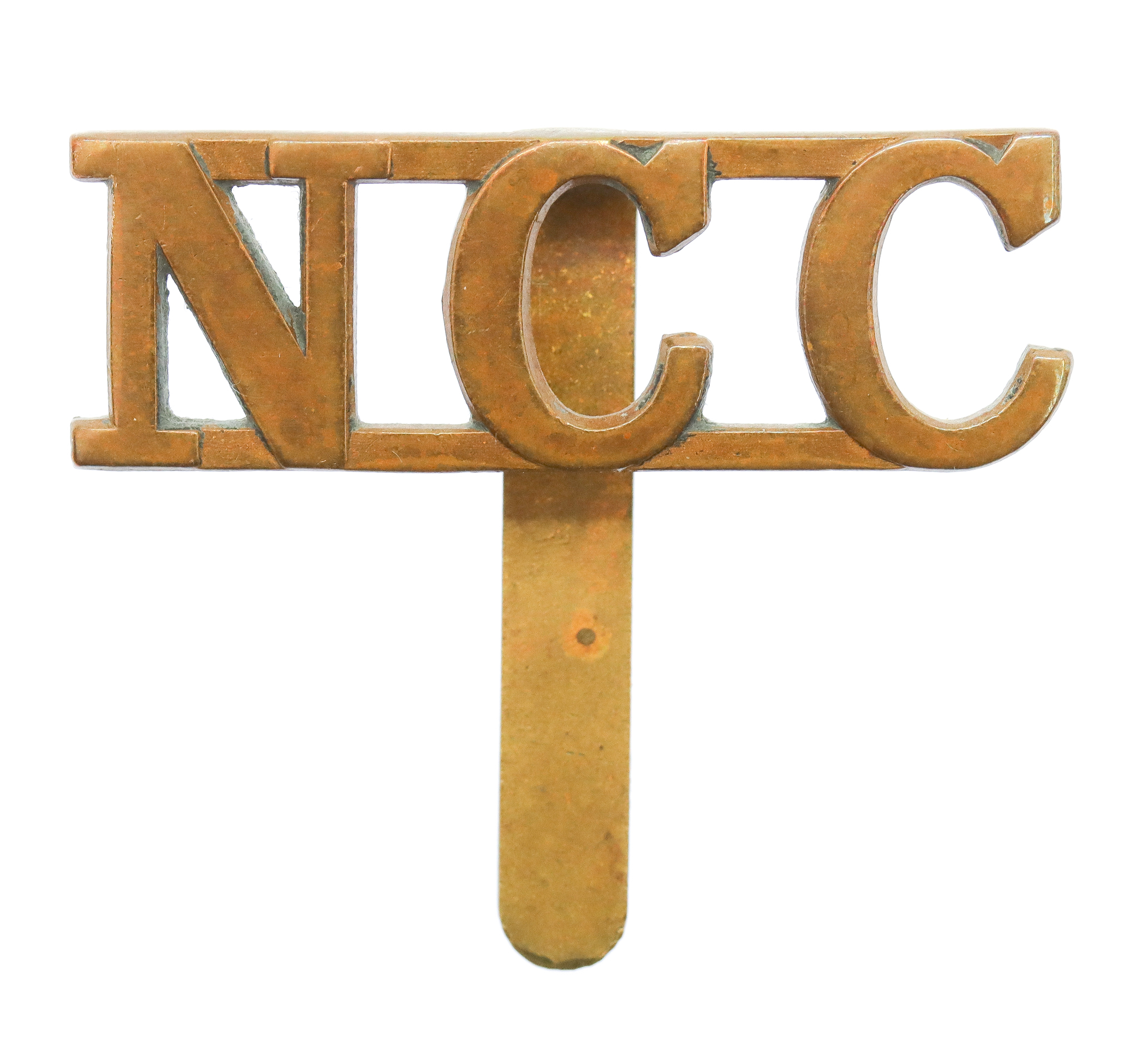 Non Combatant Corps (N.C.C.) Cap Badge