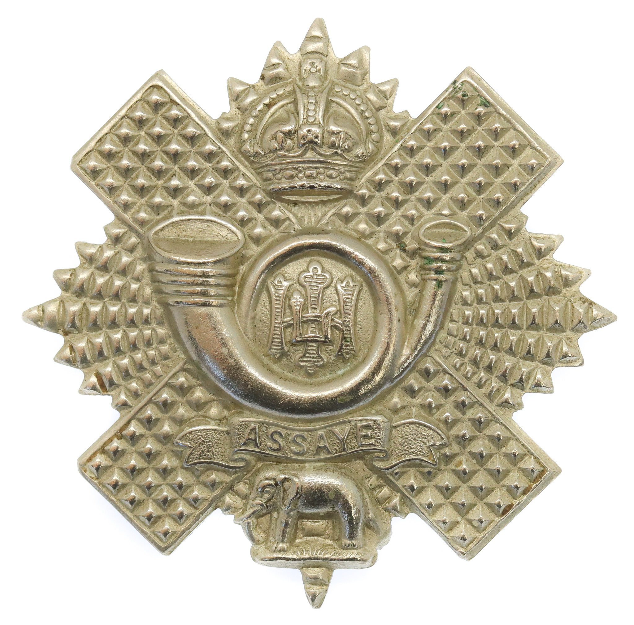 Highland Light Infantry (H.L.I.) Cap Badge - King's Crown