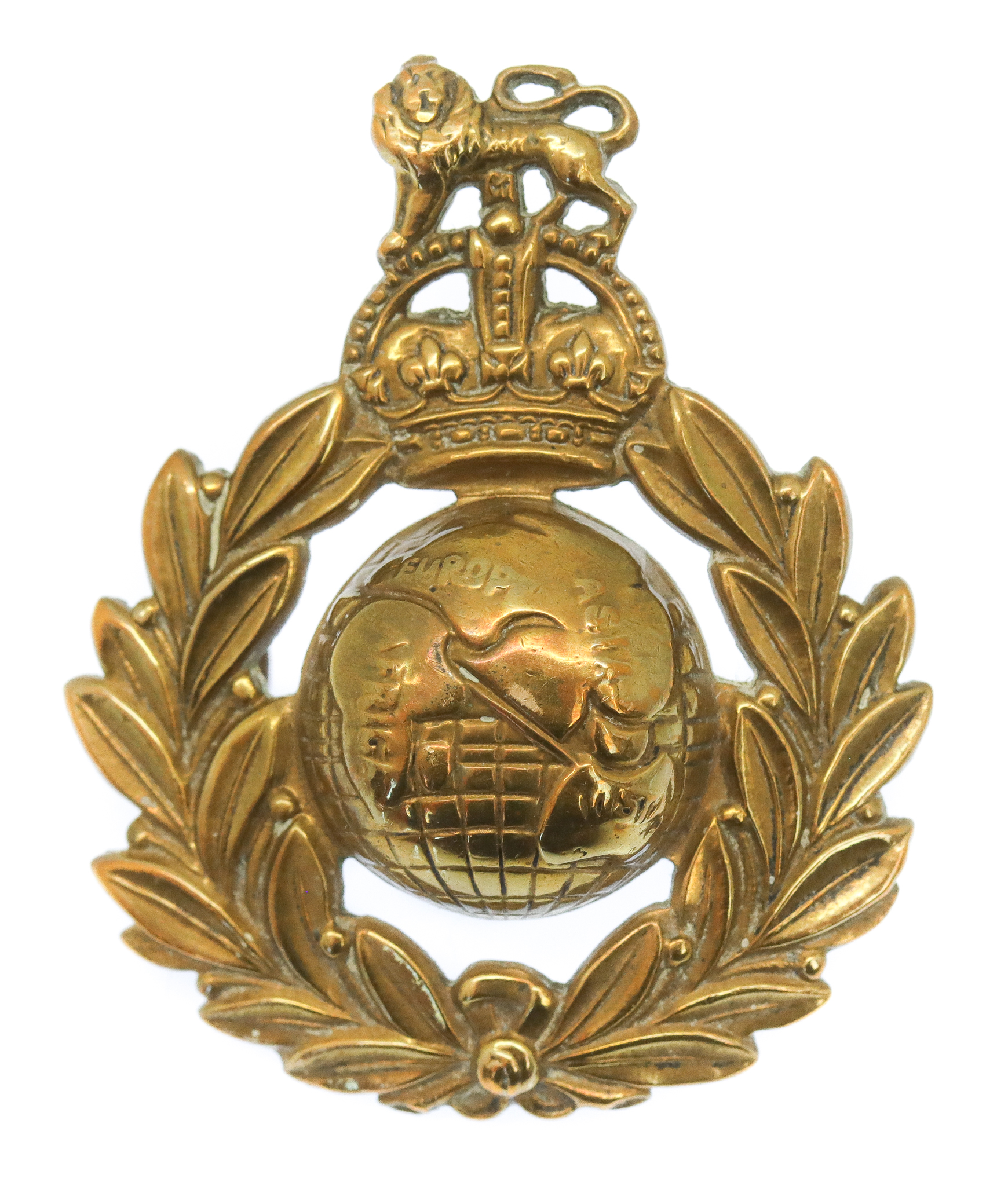 Royal Marines Cap Badge - King's Crown