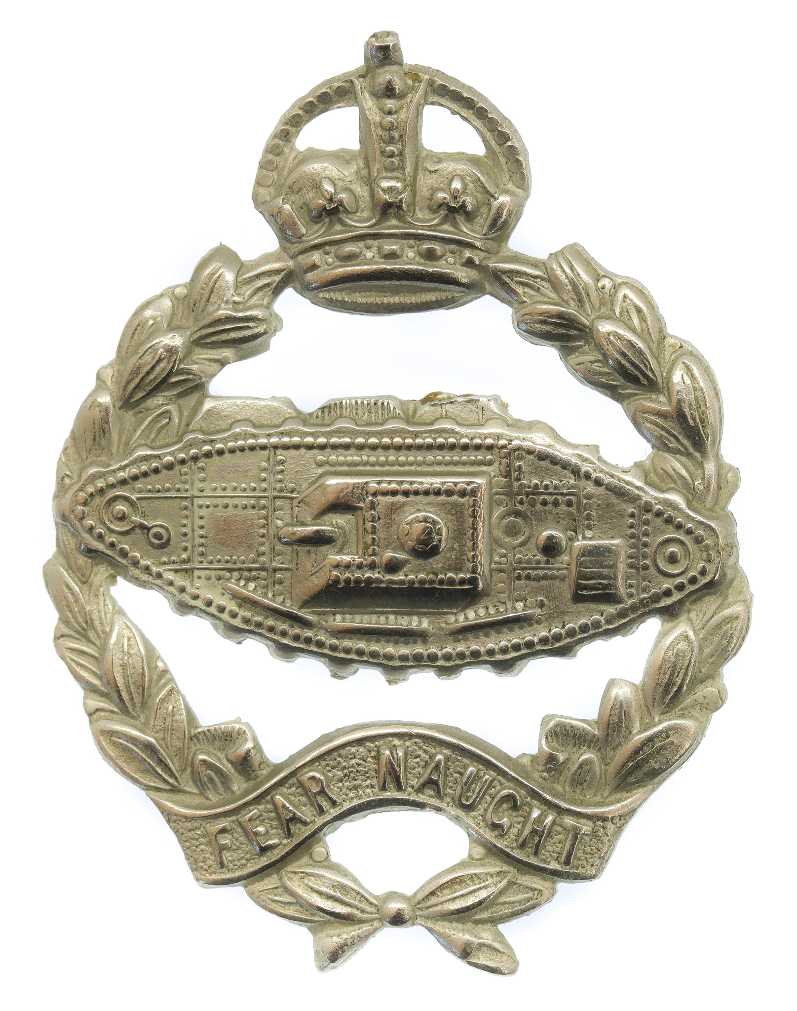 Royal Tank Regiment Cap Badge - King's Crown
