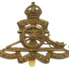Royal Artillery Cap Badge - King's Crown