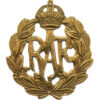 Royal Air Force (R.A.F.) Cap Badge  - King's Crown