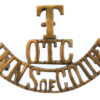Inns of Court O.T.C. (T/O.T.C./INNS OF COURT) Shoulder Title