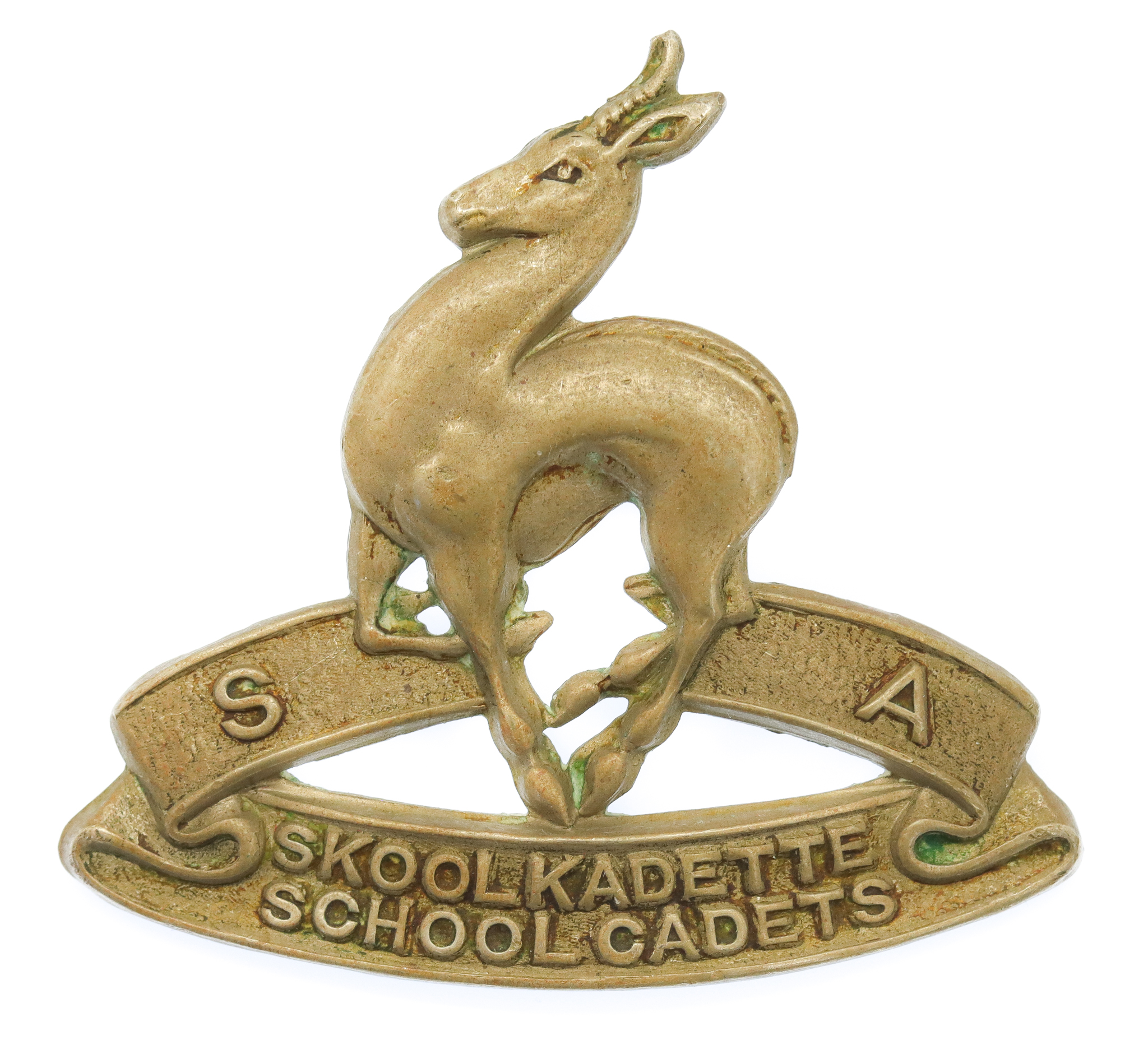 South African School Cadets Cap Badge