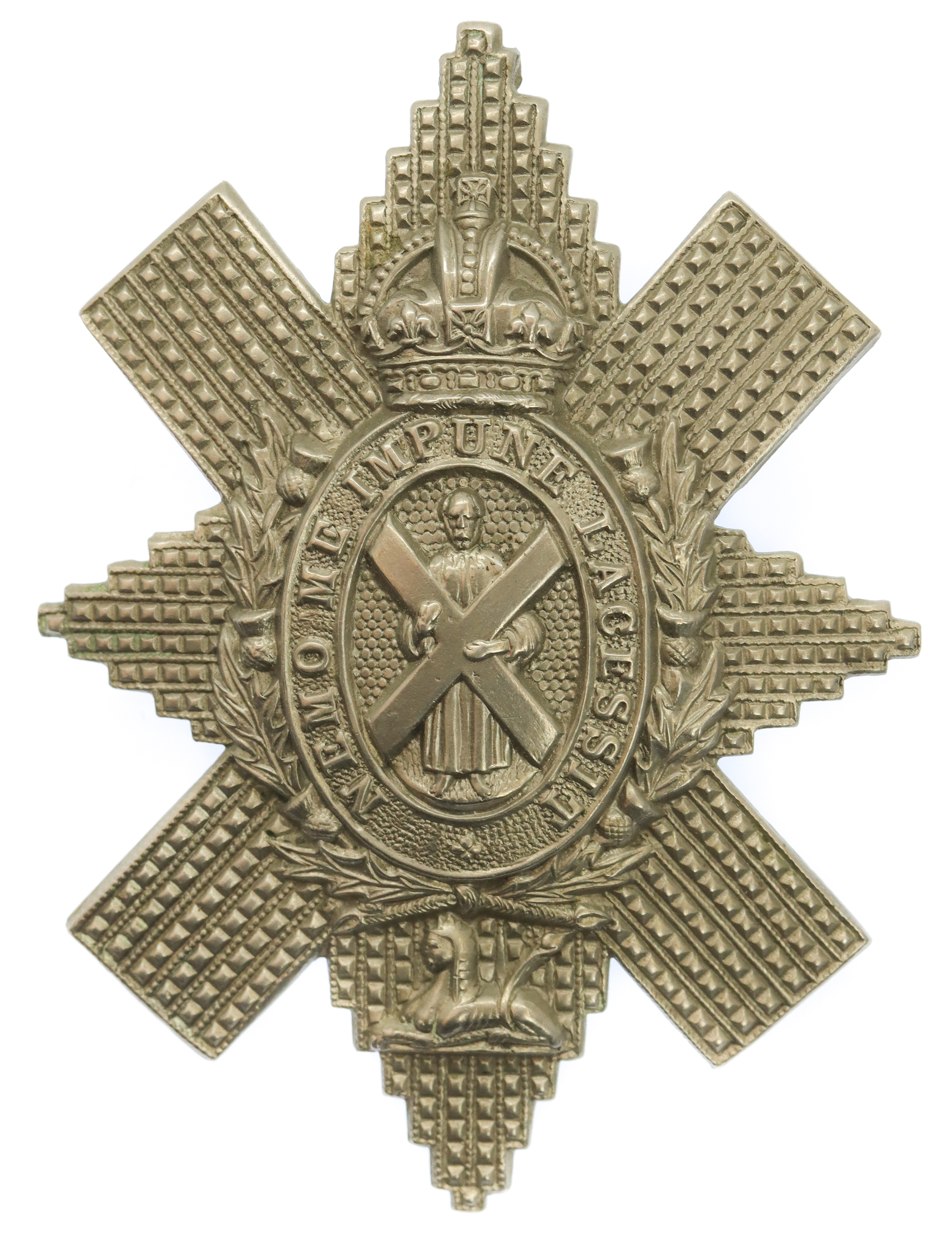 Black Watch (The Royal Highlanders) Cap Badge - King's Crown