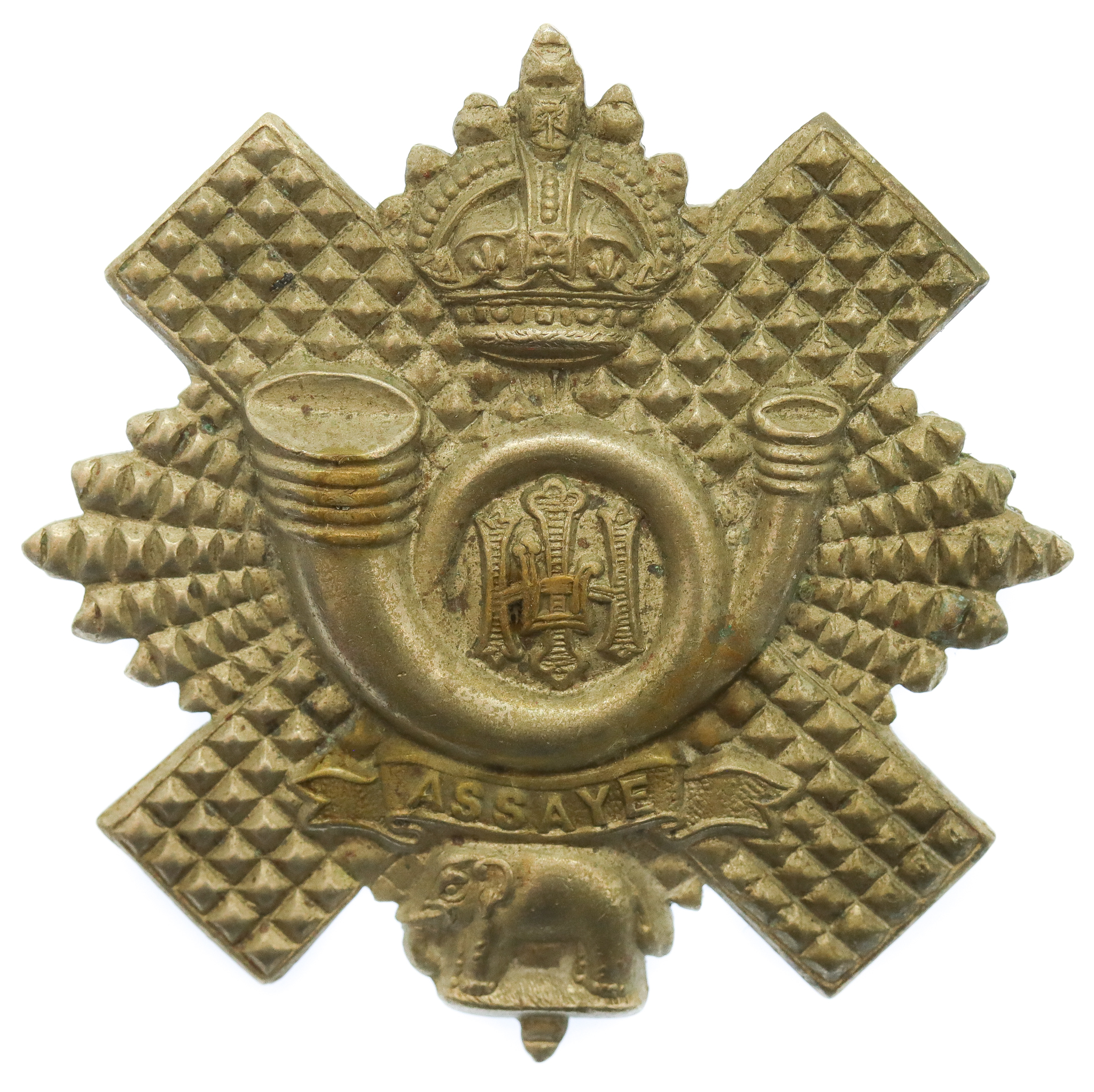 Highland Light Infantry (H.L.I.) Cap Badge - King's Crown