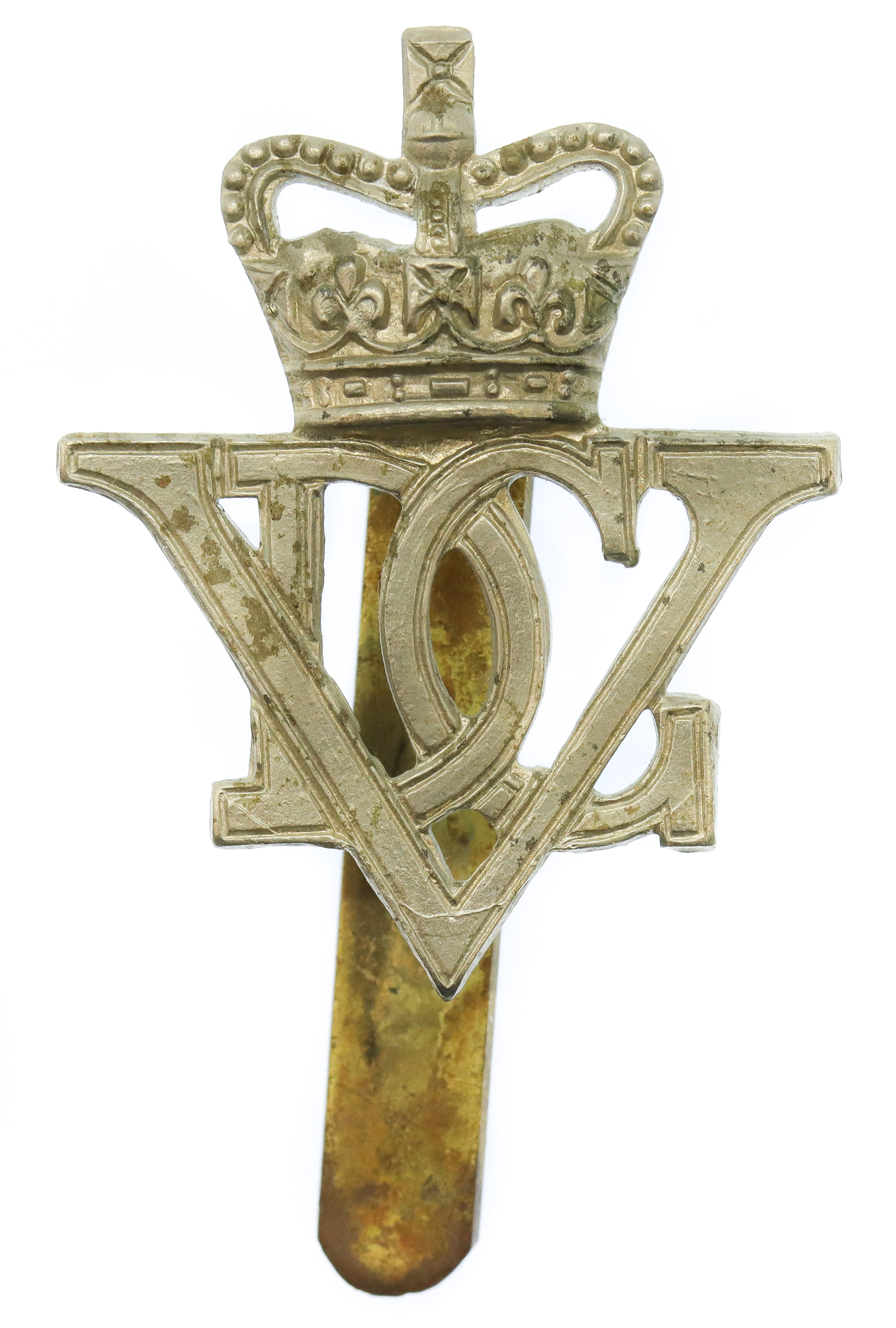 5th (Royal Inniskilling) Dragoon Guards Cap Badge - Queen's Crown