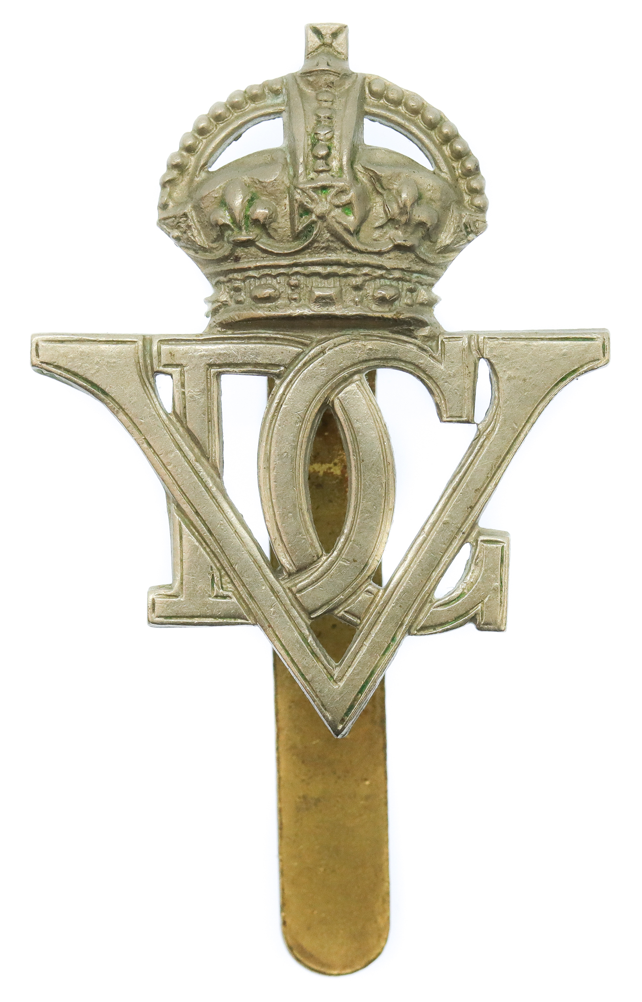5th (Royal Inniskilling) Dragoon Guards Cap Badge - King's Crown
