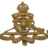 Royal Artillery Cap Badge - King's Crown