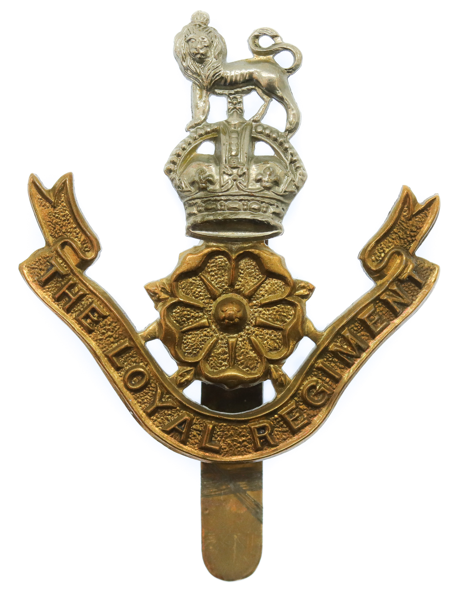 The Loyal Regiment Cap Badge - King's Crown