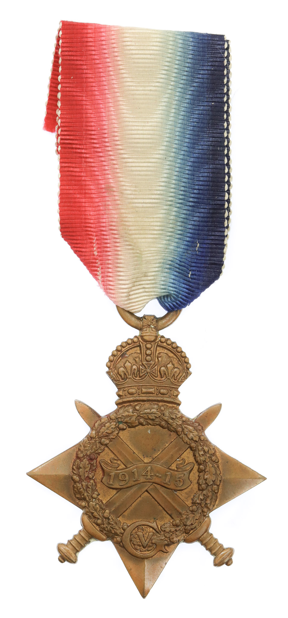 WW1 1914-15 Star - Pte. A. Woodiwiss, 5th Bn. King's Own Yorkshire Light Infantry