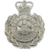South Wales Constabulary Wreath Cap Badge - Queen's Crown