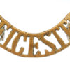 Leicestershire Regiment (LEICESTER) Shoulder Title