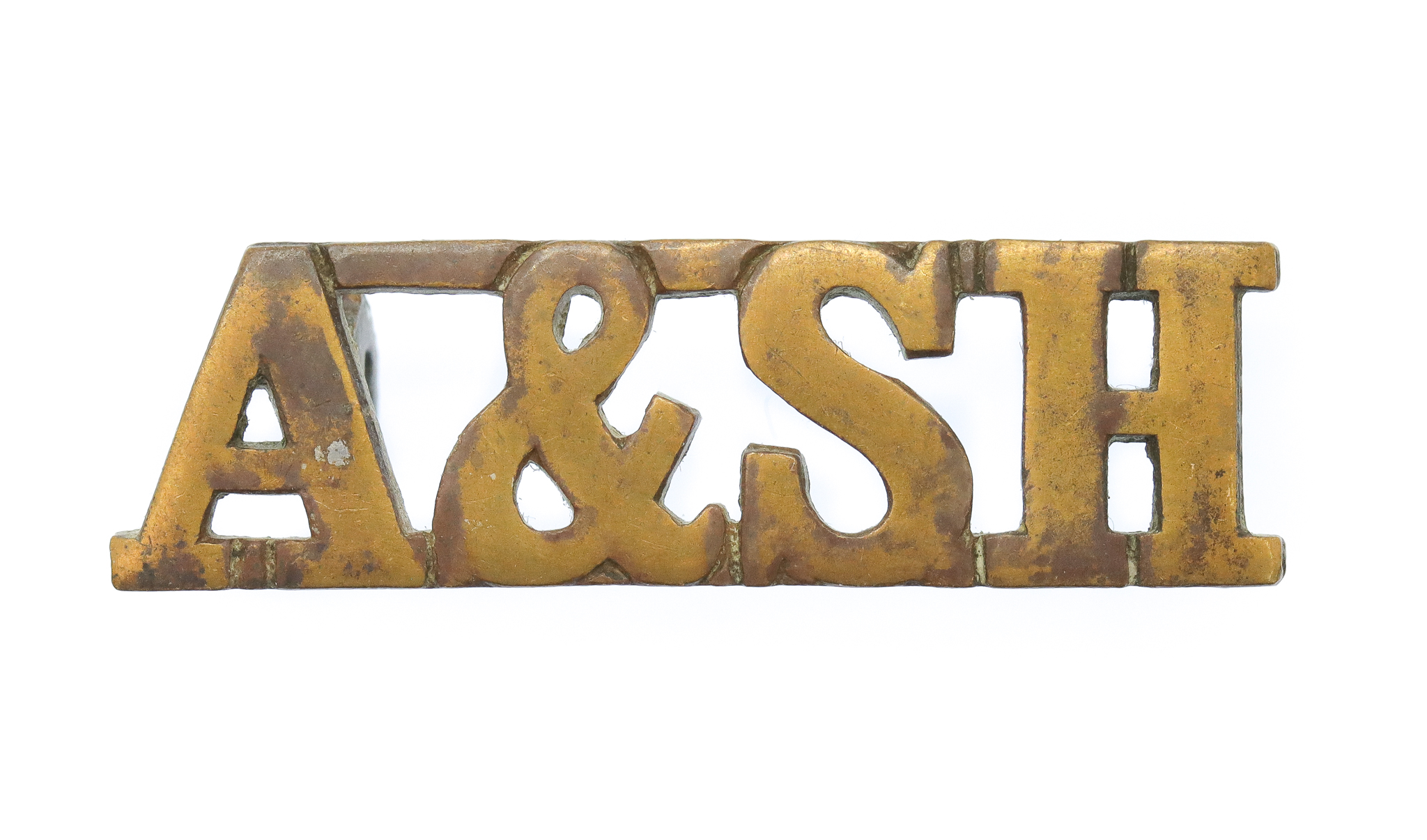 Argyll & Sutherland Highlanders (A & SH) Shoulder Title