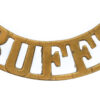 The Buffs East Kent Regiment (BUFFS) Shoulder Title