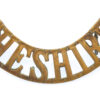 Cheshire Regiment (CHESHIRE) Shoulder Title