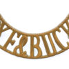 Oxfordshire & Buckinghamshire Light Infantry (OXF & BUCKS) Shoulder Title