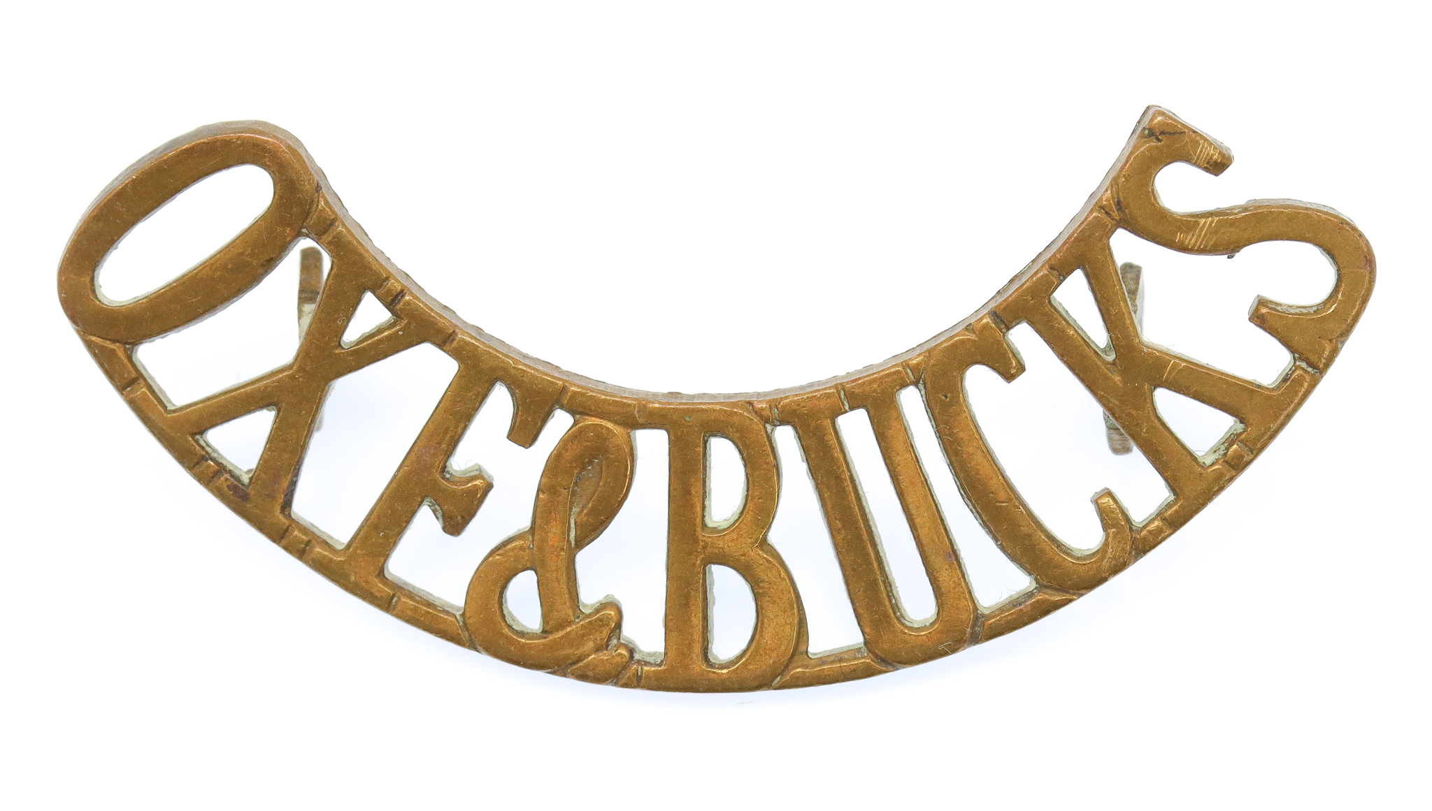 Oxfordshire & Buckinghamshire Light Infantry (OXF & BUCKS) Shoulder Title