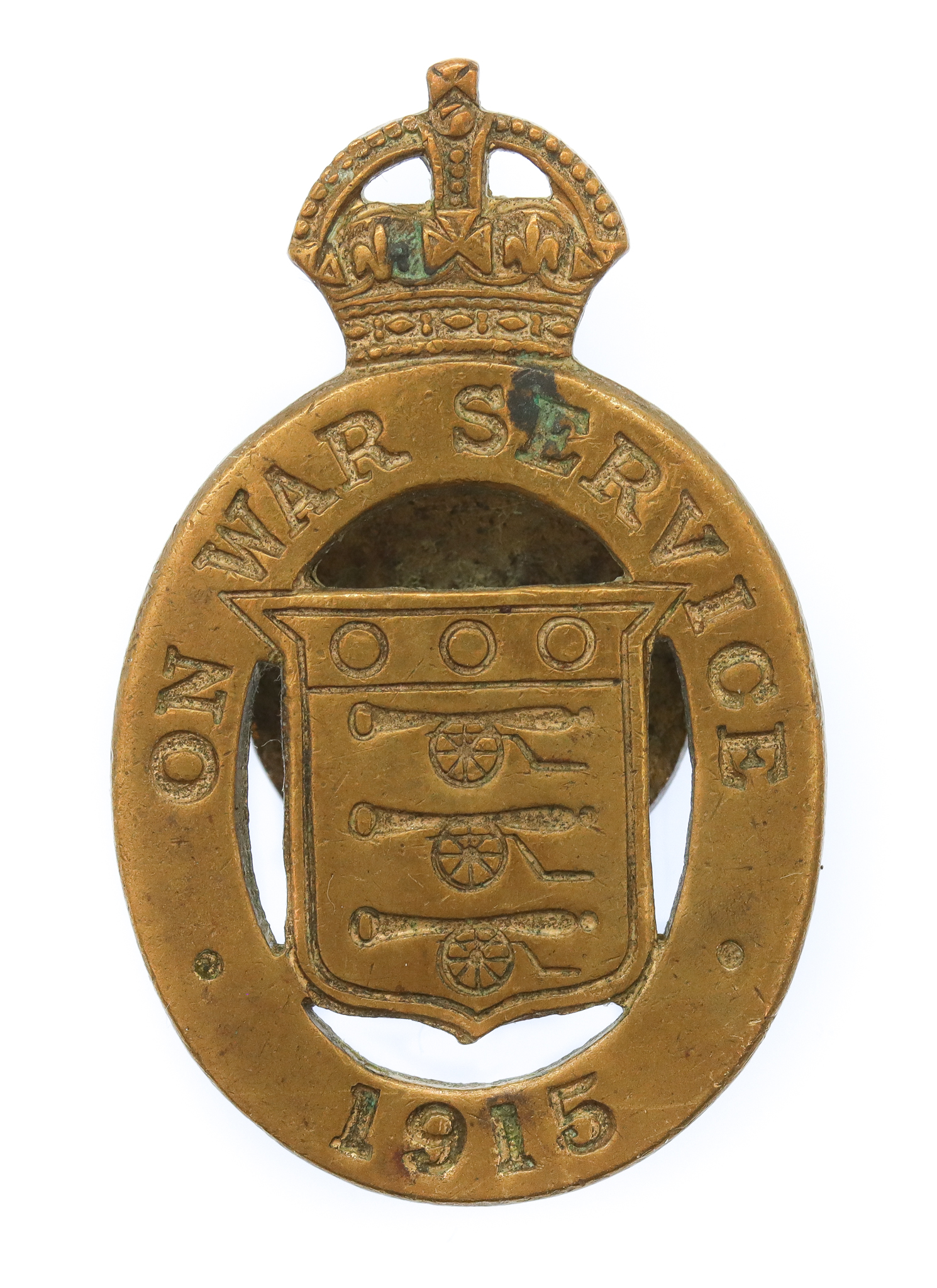 WWI 1915 On War Service Lapel Badge