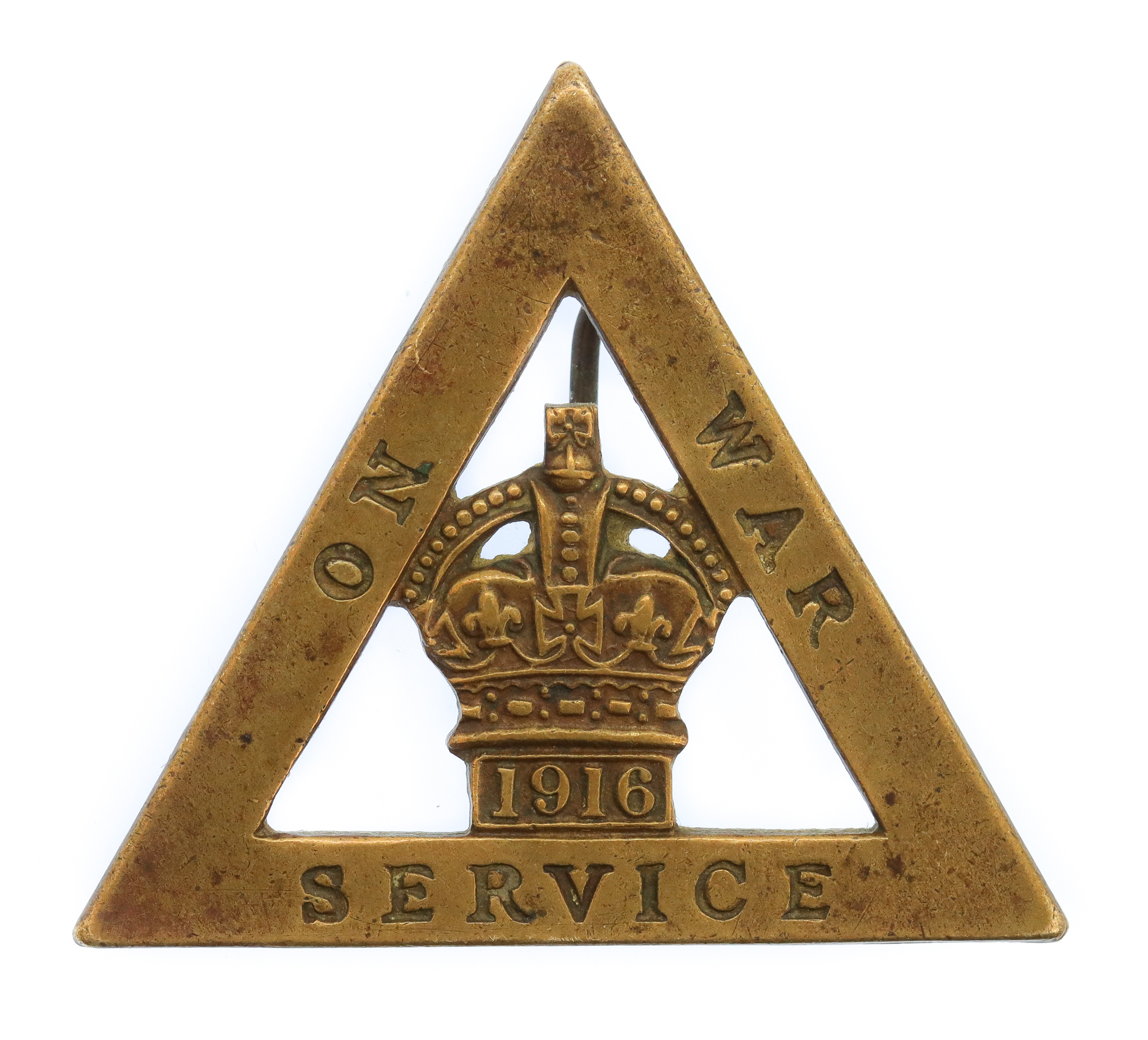 WWI 1916 On War Service Lapel Badge