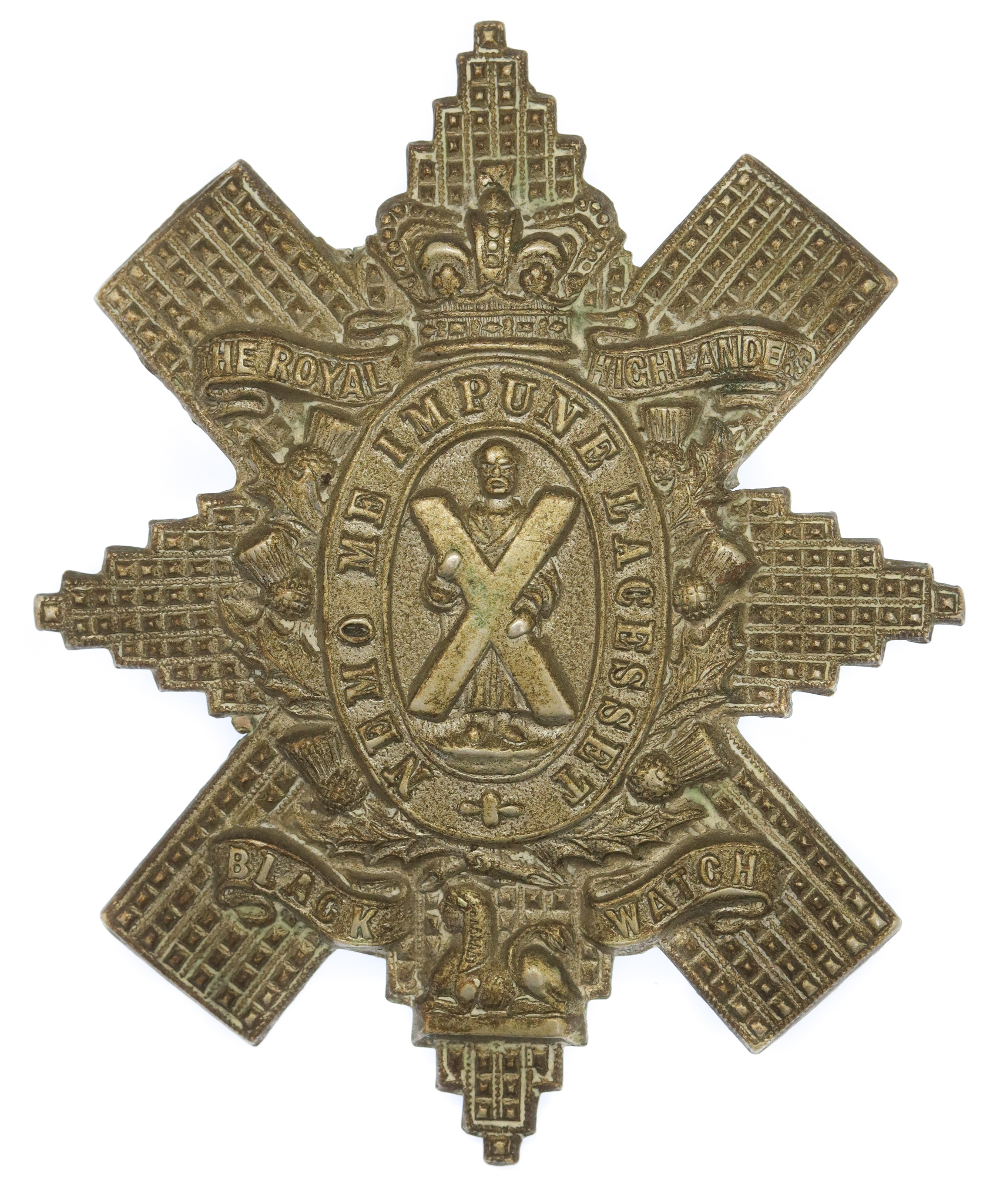Victorian Black Watch (The Royal Highlanders) Cap Badge