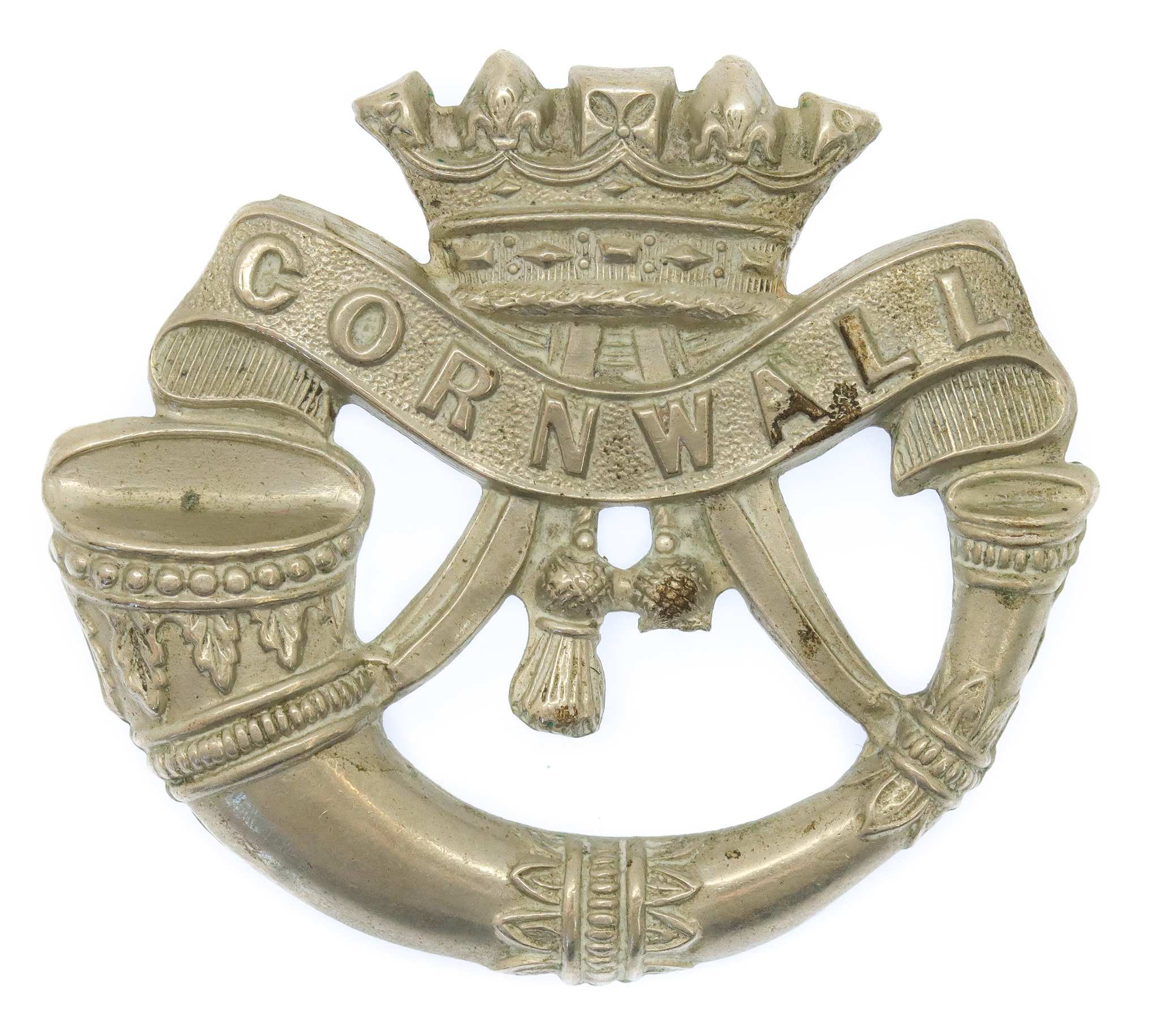 Victorian/Edwardian Duke of Cornwall's Light Infantry Cap Badge