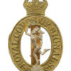 Royal Corps of Signals Cap Badge - King's Crown (1st Pattern)