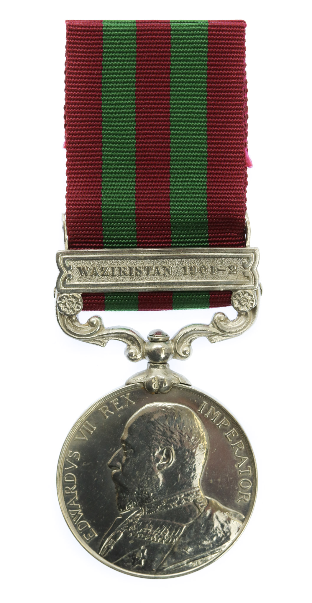 1895 India General Service Medal (Clasp - Waziristan 1901-2) - Havr. Amir Khan, North Waziristan Militia