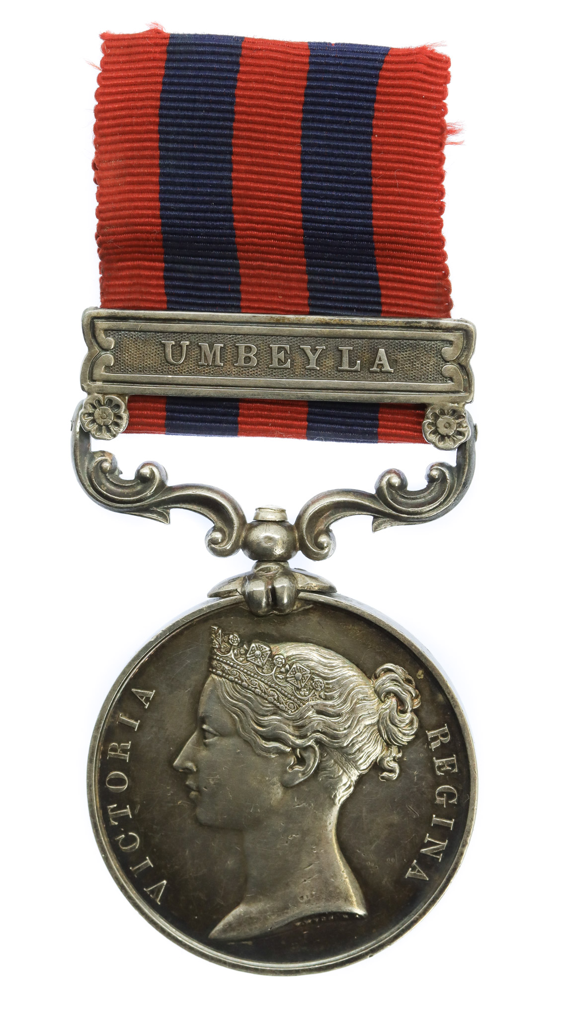 1854 India General Service Medal (Clasp - Umbeyla) - Pte. J. Wilkie, 93rd Highlanders