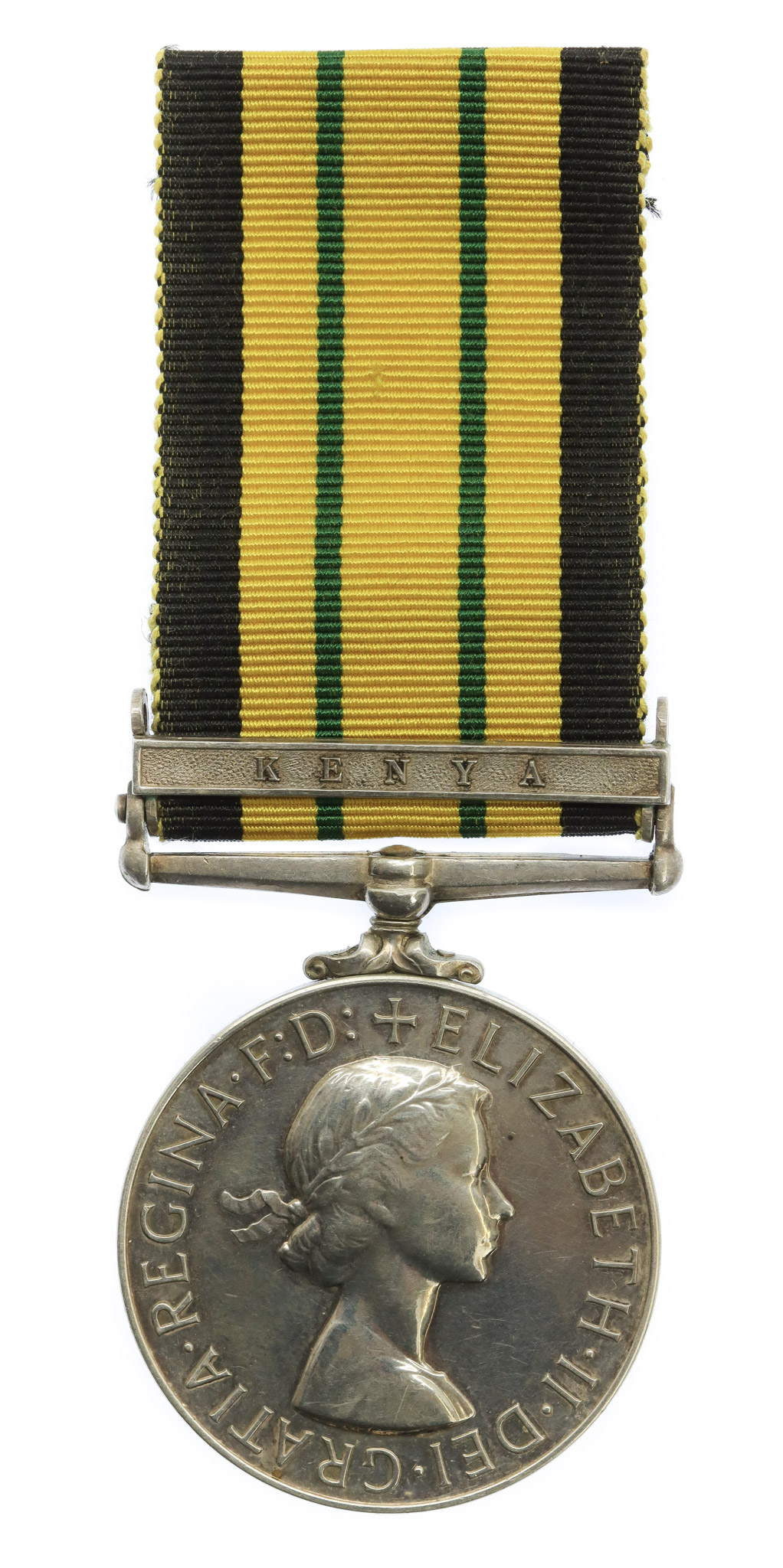 Africa General Service Medal (Clasp - Kenya) - Pte. D. Robinson, King's Shropshire Light Infantry