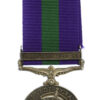 General Service Medal (Clasp - Palestine 1945-48) - B/Const. E.F. Bradford, Palestine Police