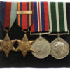 WW2 Royal Naval Reserve Long Service & Good Conduct Medal Group of Four - W. Smith, 2nd Hd., Royal Naval Reserve