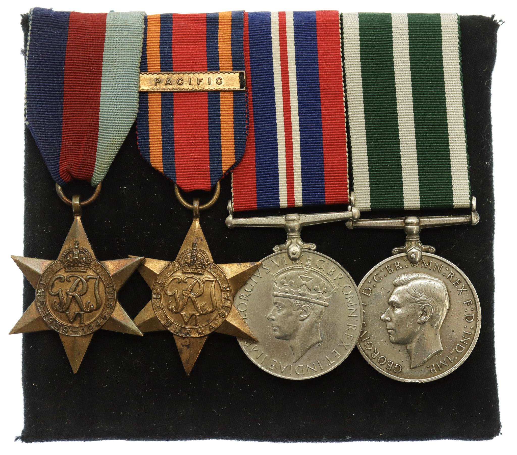 WW2 Royal Naval Reserve Long Service & Good Conduct Medal Group of Four - W. Smith, 2nd Hd., Royal Naval Reserve