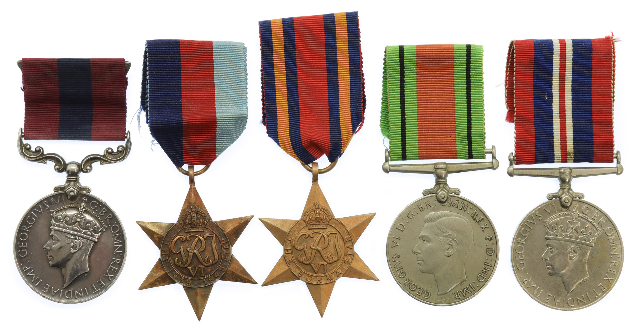 WW2 'Burma Operations' Distinguished Conduct Medal Group of Five - A. Sjt. J. O'Neill, Seaforth Highlanders