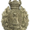 Sunderland Borough Police Wreath Helmet Plate - King's Crown