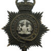 Pembrokeshire Police Night Helmet Plate - Queen's Crown