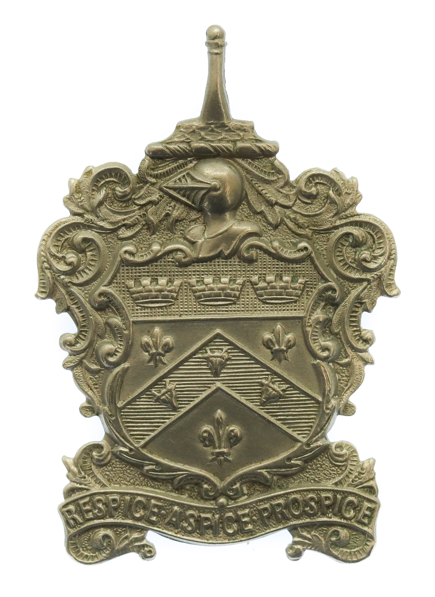 Bootle County Borough Police Coat of Arms Cap Badge